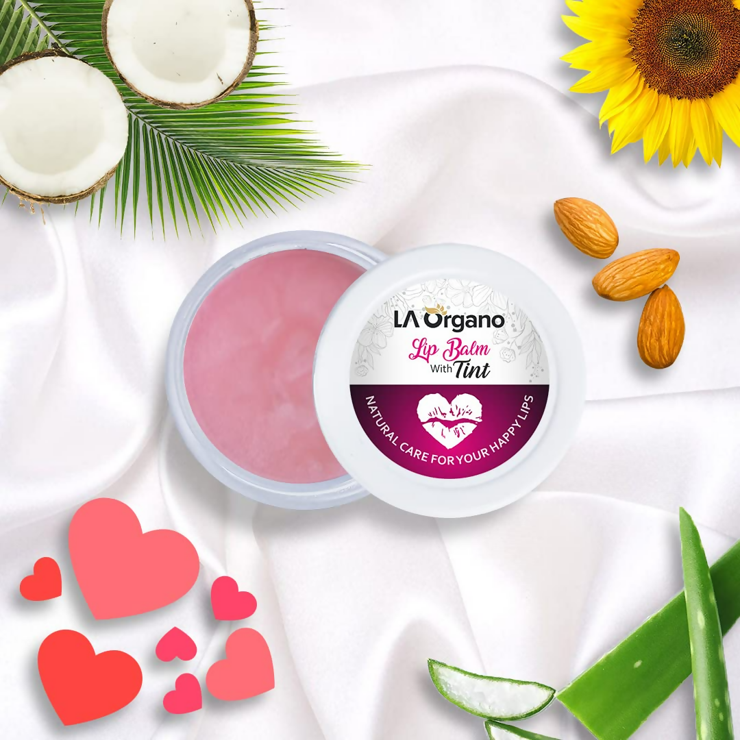 LA Organo Tint Lip Balm For Dry Chapped Lips - Distacart