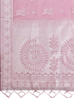 Shree Shyam Fashion Varnika Purple Linen Cotton Saree