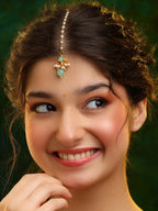 Ruby Raang Starry Stone Maang Tikka - Distacart