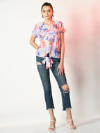 Myshka Women's Multi Printed Top