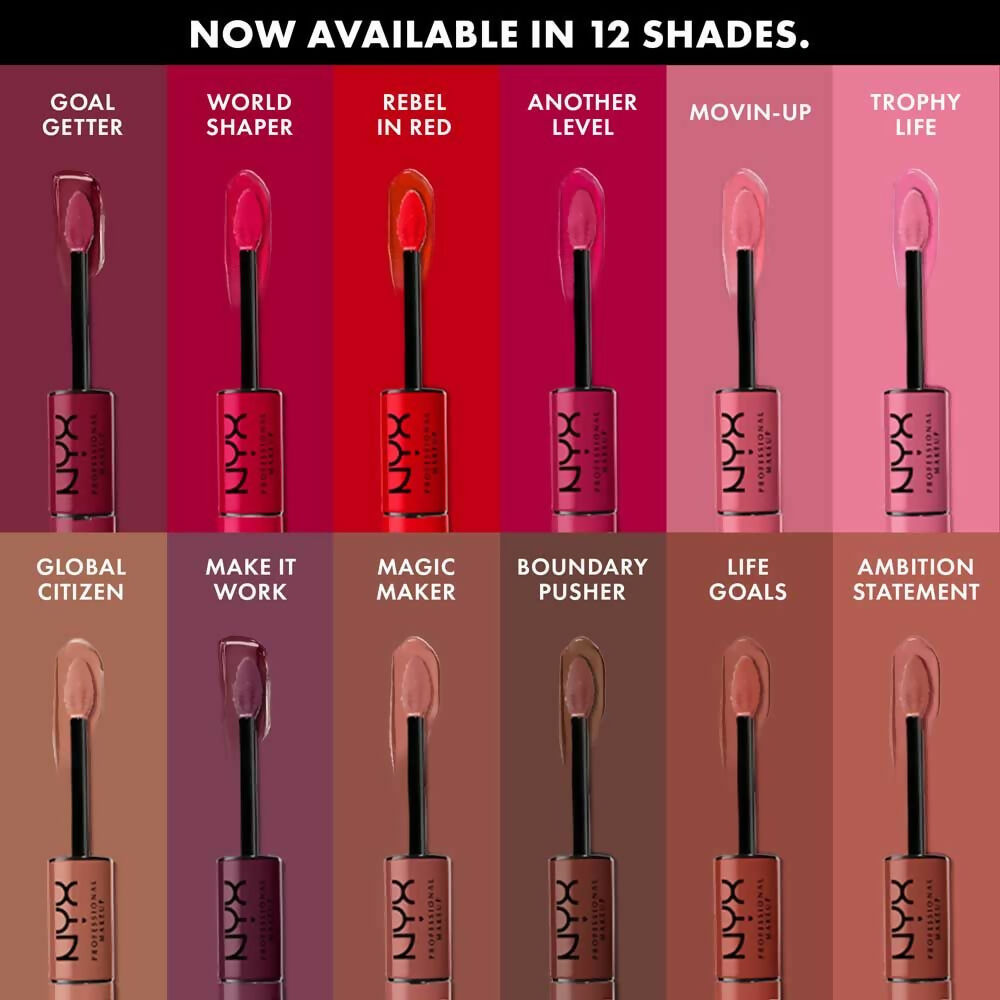 NYX Professional Makeup Shine Loud High Shine Lip Color and Gloss - Life Goals