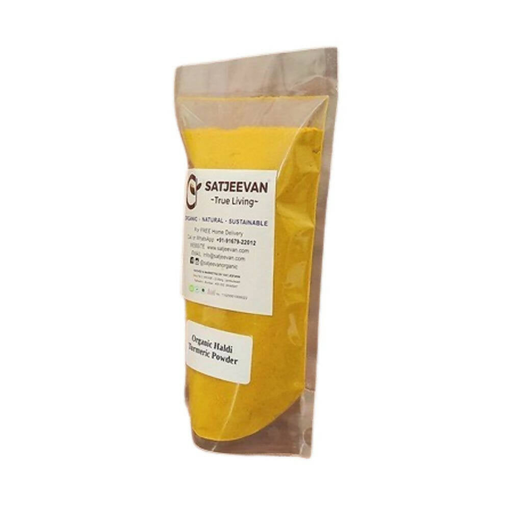 Satjeevan Organic Haldi Turmeric Powder - Distacart