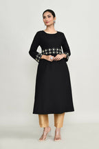 Joban Fashion Black Rayon Tunic