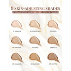 Just Herbs Full Cover Natural Filter Finish Concealer - Caramel