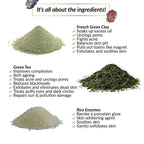 Matra French Green Clay Mask With Green Tea & Rice Enzymes