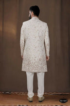 Joban Fashion Men's Base Off-White TR Kurta with Pyjama