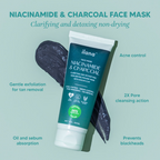 Ilana Niacinamide And Charcoal Face Mask With Kaolin Clay