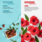 Botanic Hearth Jojoba Hyaluronic Bobywash & Hibiscus Scrub Combo