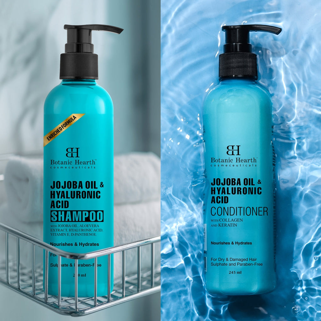 Botanic Hearth Jojoba & Hyaluronic Acid - Shampoo & Conditioner Set