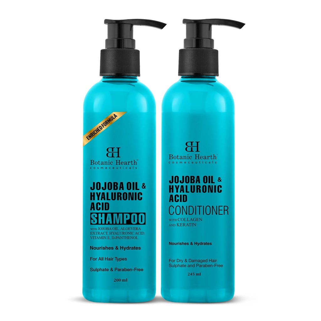 Botanic Hearth Jojoba & Hyaluronic Acid - Shampoo & Conditioner Set