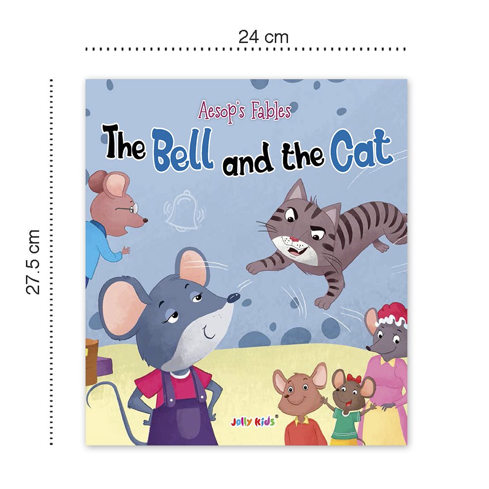 Jolly Kids Aesop’s Fables English Short Stories Book 2 Set of 4 for Little Children| Ages 3 – 6 Years| Moral Stories - Distacart
