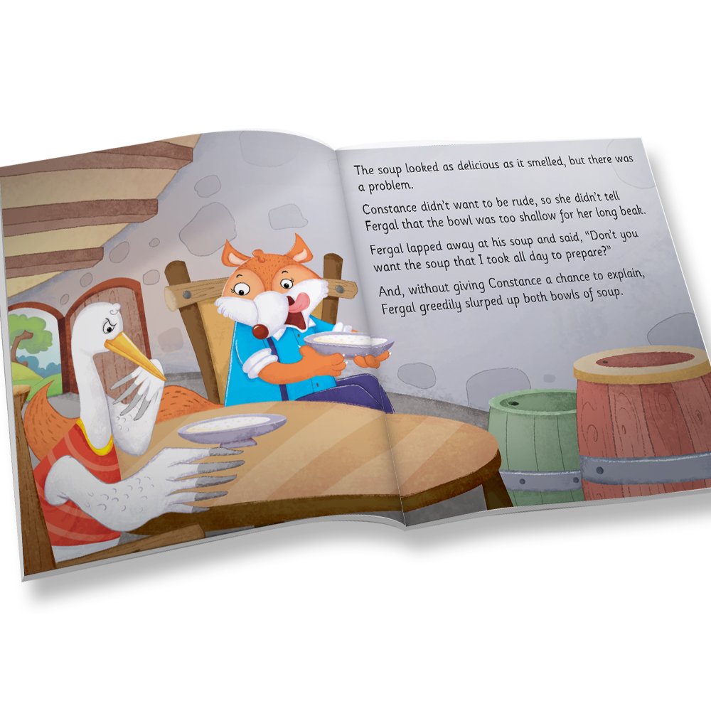 Jolly Kids Aesop’s Fables English Short Stories Book 3 Set of 4 for Little Children| Ages 3 – 6 Years| Moral Stories - Distacart