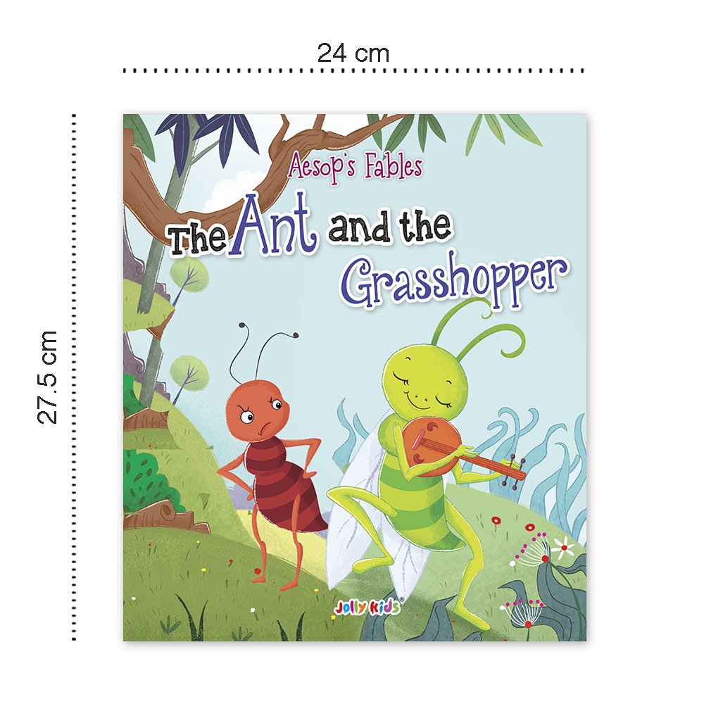 Jolly Kids Aesop's Fables Stories Books A Set of 6| Bedtime Moral Stories For Kids Ages 3-6 Years - Distacart