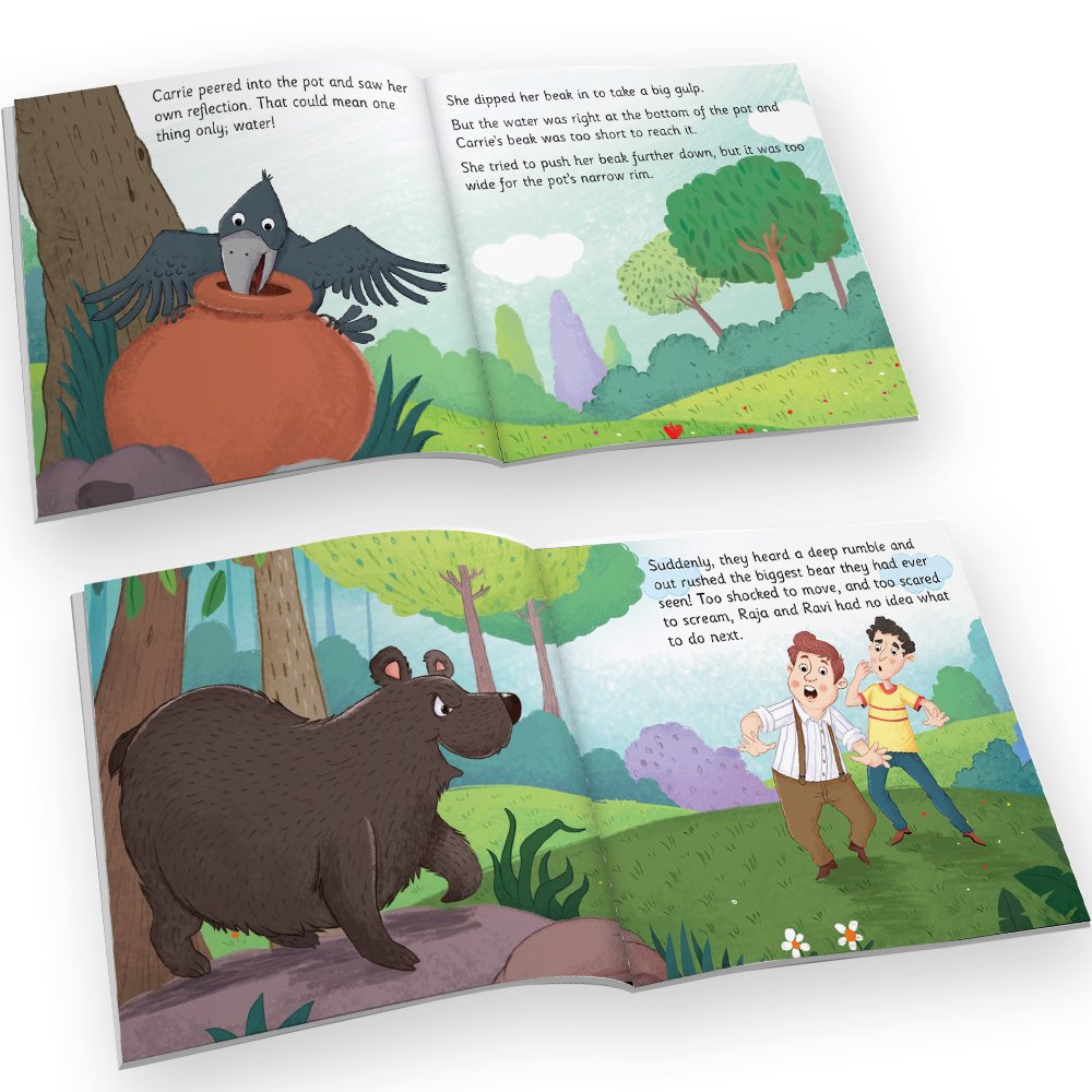 Jolly Kids Aesop's Fables Stories Books Set of 12 for Kids Ages 3-6 Years| Bedtime Moral Stories - Distacart