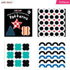 Jolly Kids Baby's First High Contrast Board Books (Set of 4)| Black and White Board Books For Kids Ages 0 - 3 Years - Distacart