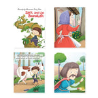 Jolly Kids Beautifully Illustrated Fairy Tales 4 in 1 Books A Set of 2| Ultimate Collection of Bedtime Megical Stories For Children Ages 3-8 Years - Distacart