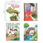Jolly Kids Beautifully Illustrated Fairy Tales 4 in 1 Books D Set of 2| Ultimate Collection of Bedtime Megical Stories For Children Ages 3-8 Years - Distacart