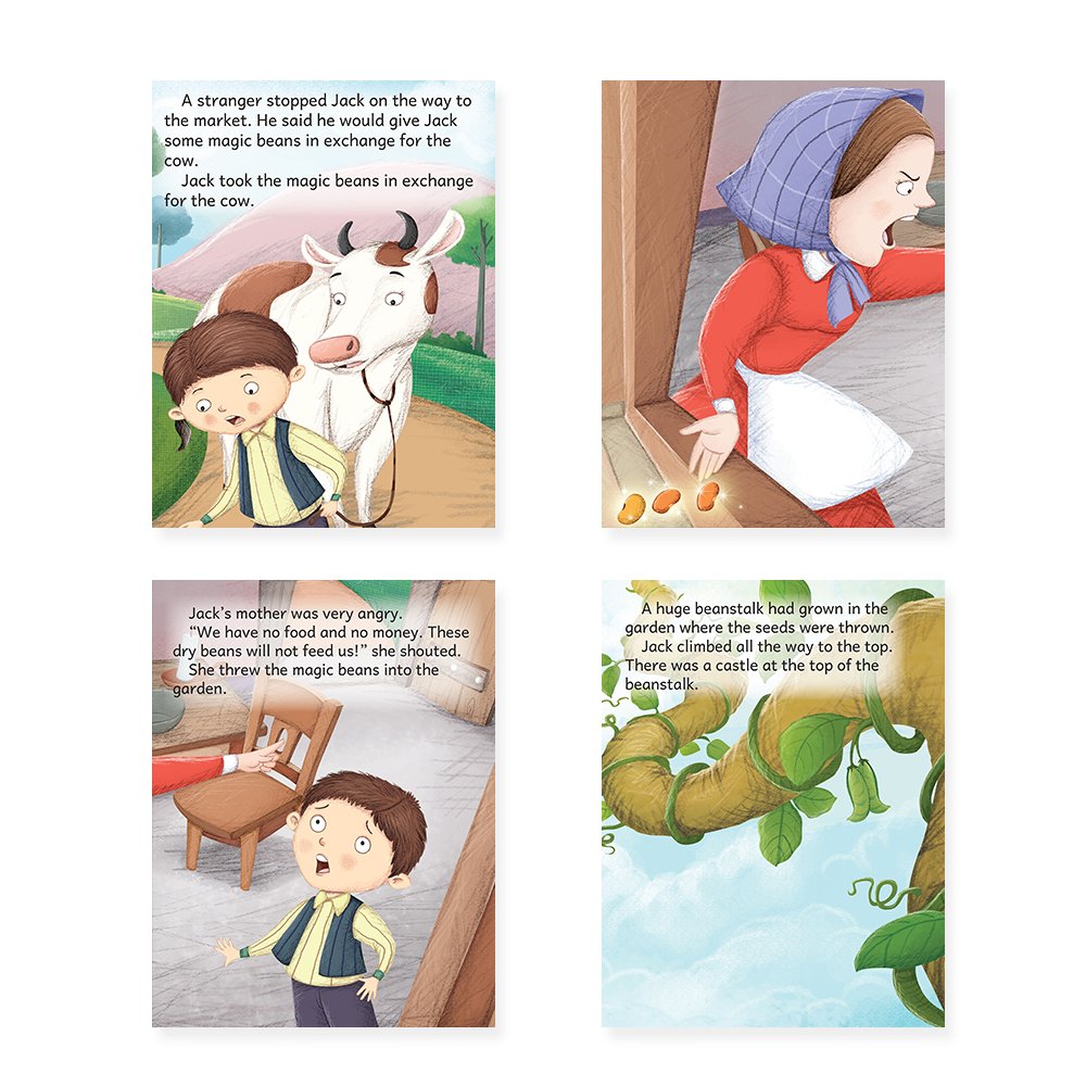 Jolly Kids Beautifully Illustrated Fairy Tales Books A Set of 4 For Kids Ages 3-8 Years| Classic Storytelling Gift Book - Distacart