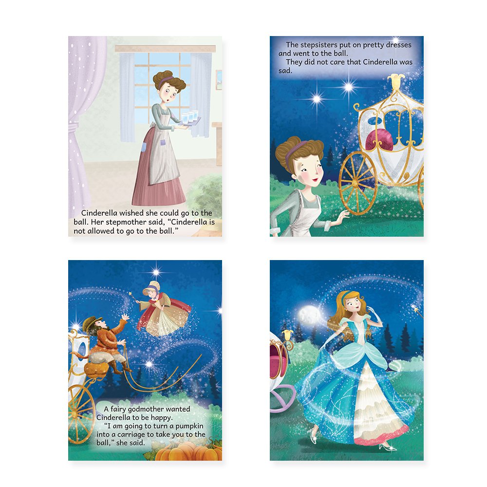 Jolly Kids Beautifully Illustrated Fairy Tales Books A Set of 4 For Kids Ages 3-8 Years| Classic Storytelling Gift Book - Distacart