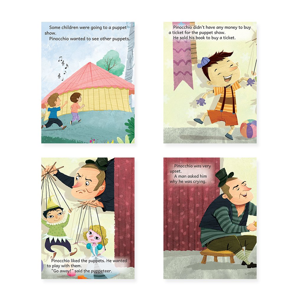 Jolly Kids Beautifully Illustrated Fairy Tales Books C Set of 4 Combo Storytelling Books For Kids Ages 3-8 Years - Distacart