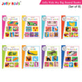 Jolly Kids My Big Board Books Set of 8 for Toddlers Ages 0-3 Years| Picture Learning Books - Distacart