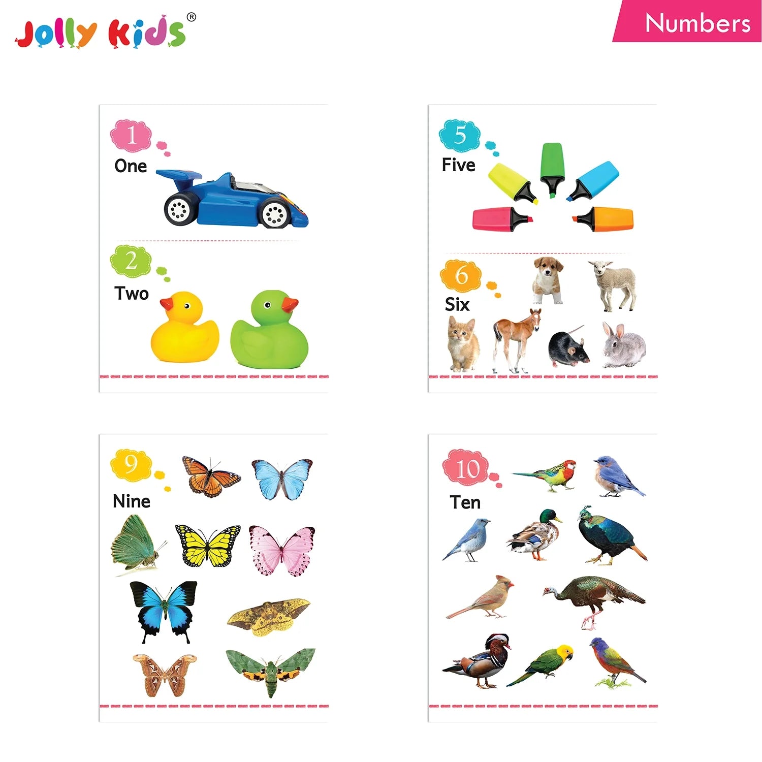 Jolly Kids My Big Board Books Set of 8 for Toddlers Ages 0-3 Years| Picture Learning Books - Distacart