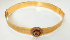 Adjustable Waist Belt/ Vaddanam/ Kamarband With Multicolor Pendant - Distacart