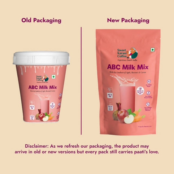 Sweet Karam Coffee ABC (Apple, Beetroot, Carrot) Milk Mix - Distacart