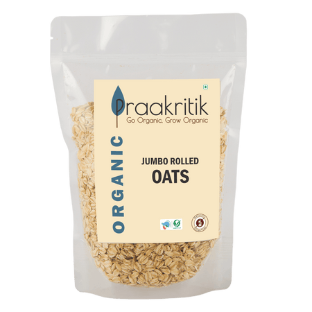 Prakritik Organic Jumbo Rolled Oats