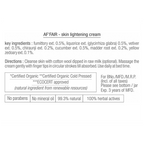 Just Herbs Af'fair Skin Brightening Cream Fumitory & Liquorice