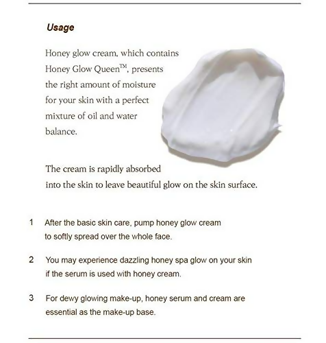 I'm From Honey Glow Cream Pack