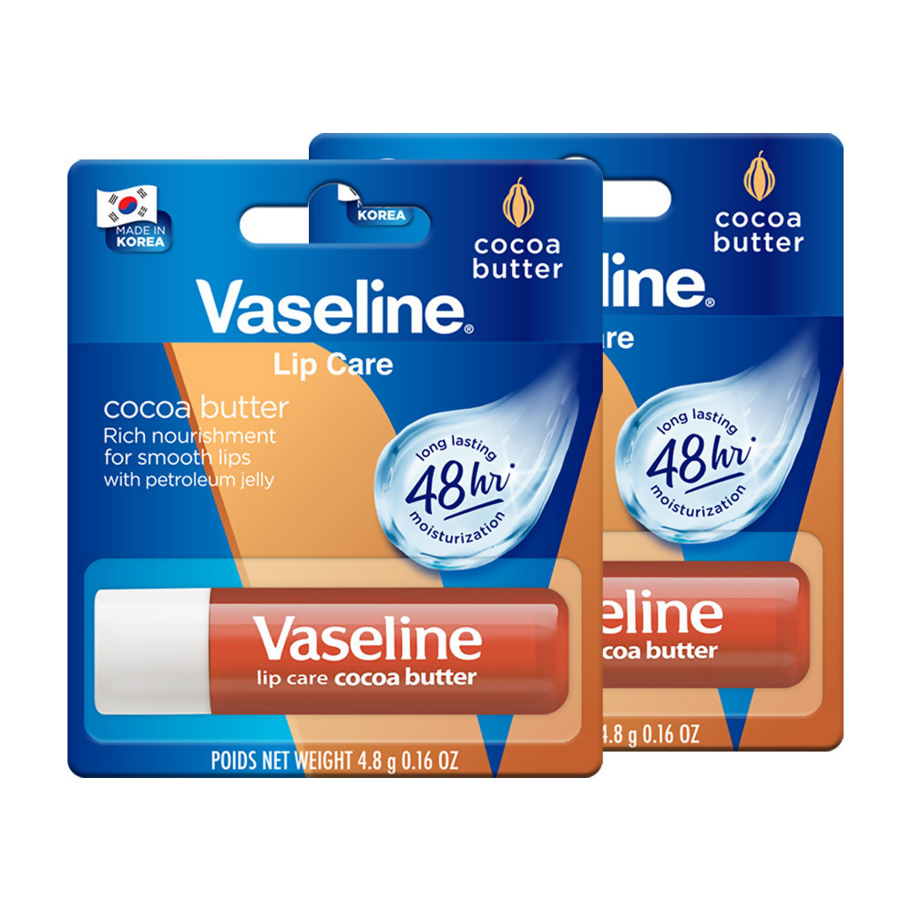 Vaseline Lip Care Lip Balm Stick - Cocoa Butter - Distacart