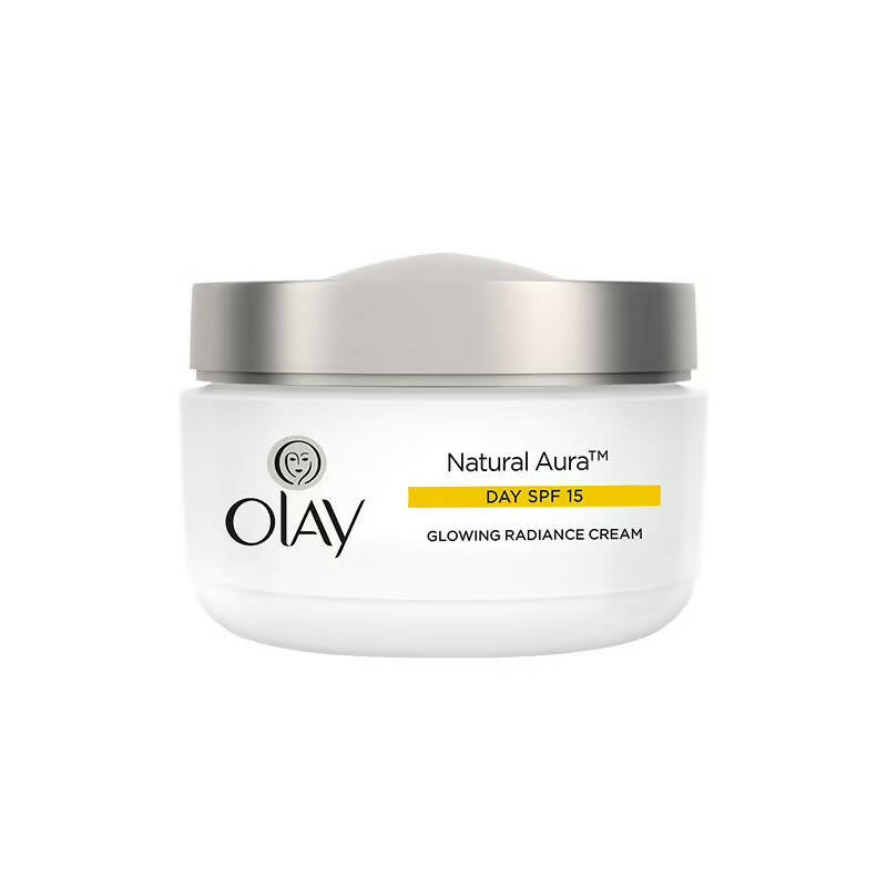 Olay Natural Aura Glowing Radiance Day Cream SPF 15 - Distacart