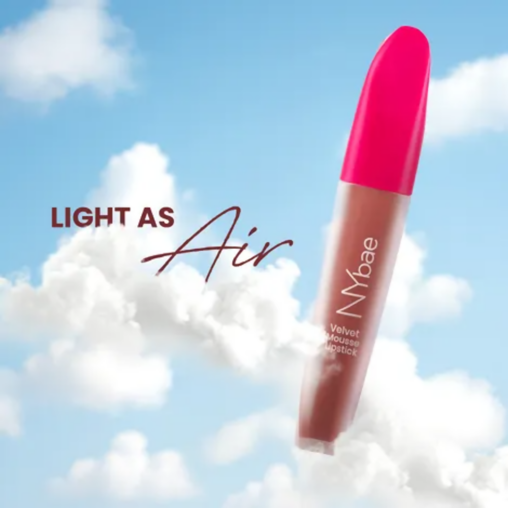 NY Bae Velvet Mousse Liquid Lipstick - Barely Bold 08