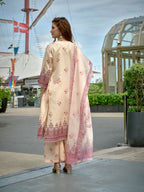 Joban Fashion Off White Position Digital Print With Position Foil Kurta Set - Distacart