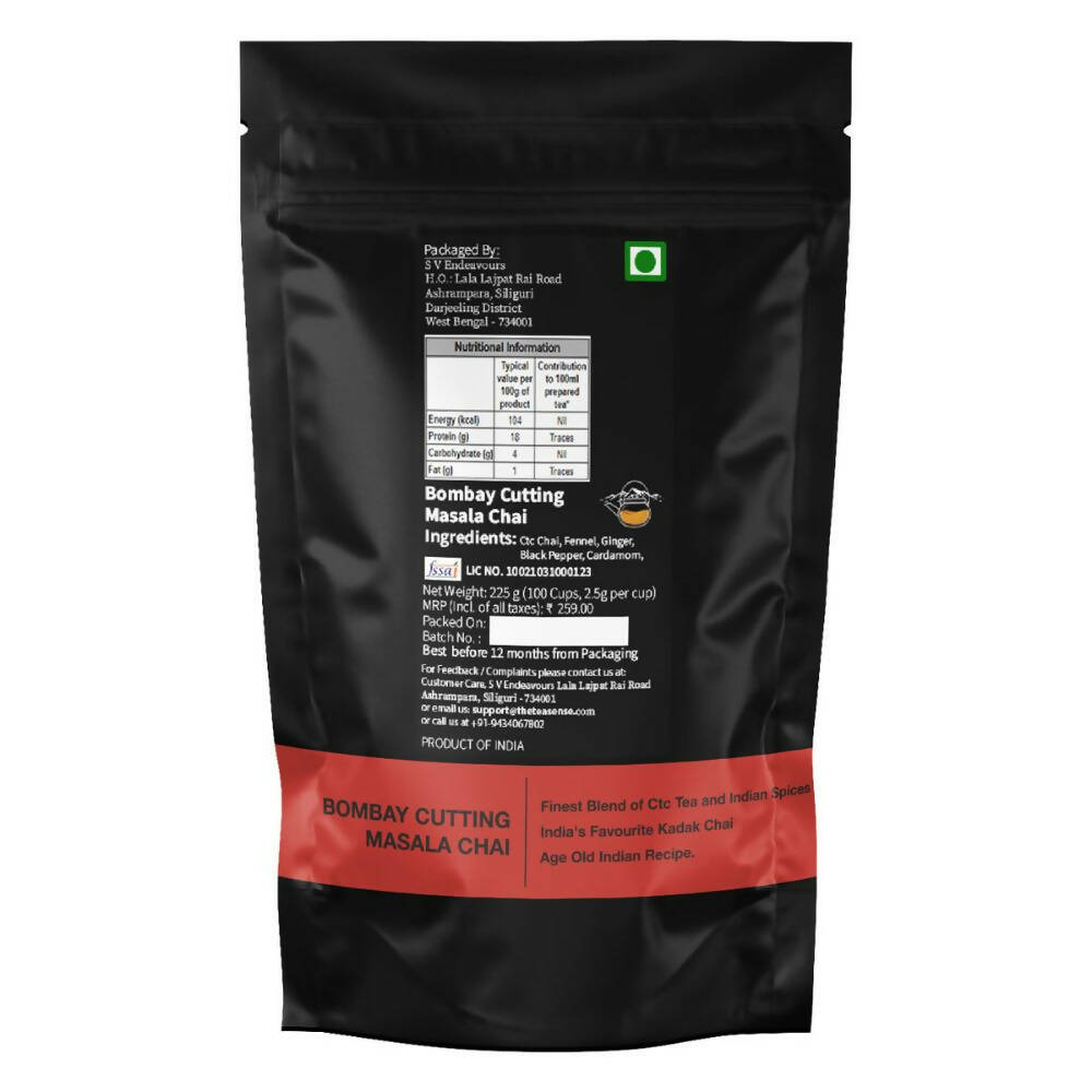 Tea Sense Bombay Cutting Masala Chai - Distacart