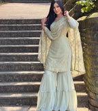 Teeya Creation Pista Colour Chinon Silk Heavy Embroidery Work Fully Stitched Salwar Suit - Distacart