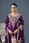 Teeya Creation White Colour Chinnon Silk Heavy Embroidery Work Fully Stitched Palazzo Pair - Distacart