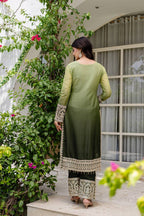 Teeya Creation Multi Color Star Georgette Embroidery Work Fully Stitched Salwar Suit - Distacart