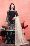 Teeya Creation Black Color Faux Georgette Embroidery Work Fully Stitched Salwar Suit - Distacart