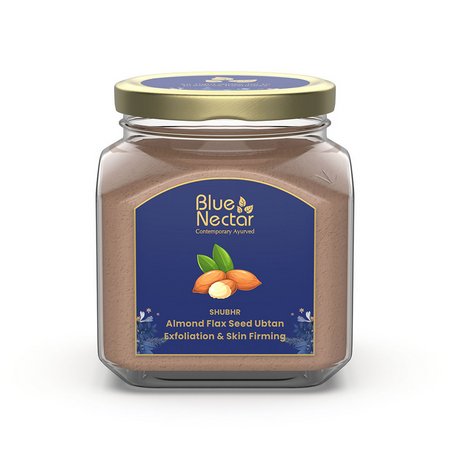 Blue Nectar Almond and Flax Seed Ubtan Face Mask