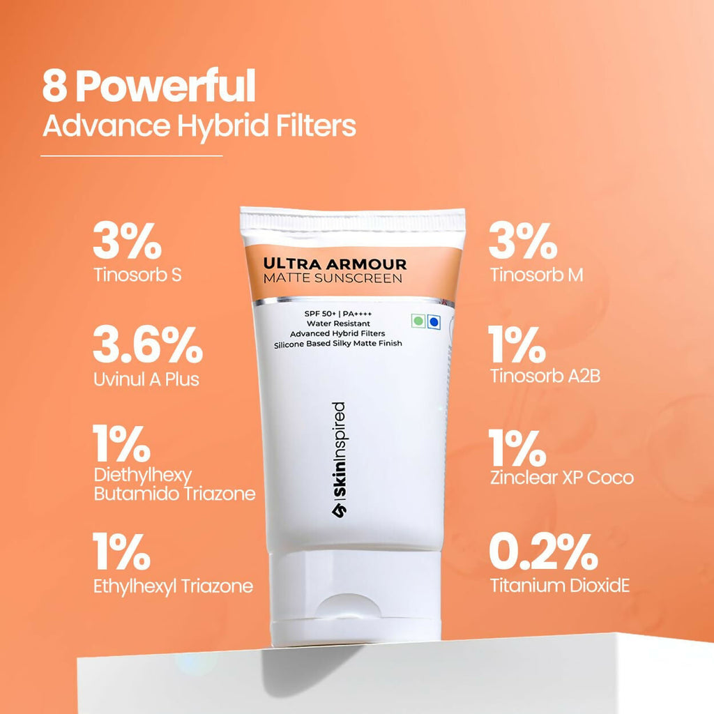 SkinInspired All Skin Ultra Armour Silicone Gel Sunscreen SPF 50+ PA++++