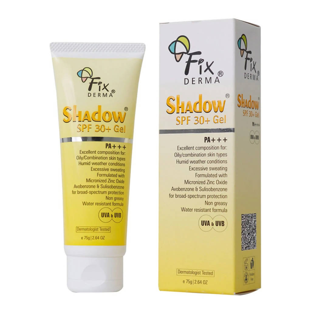 Fixderma Shadow SPF 30+ Sunscreen Gel - Distacart