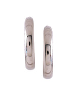 NVR Women Silver Plated Hoop Earrings - Distacart