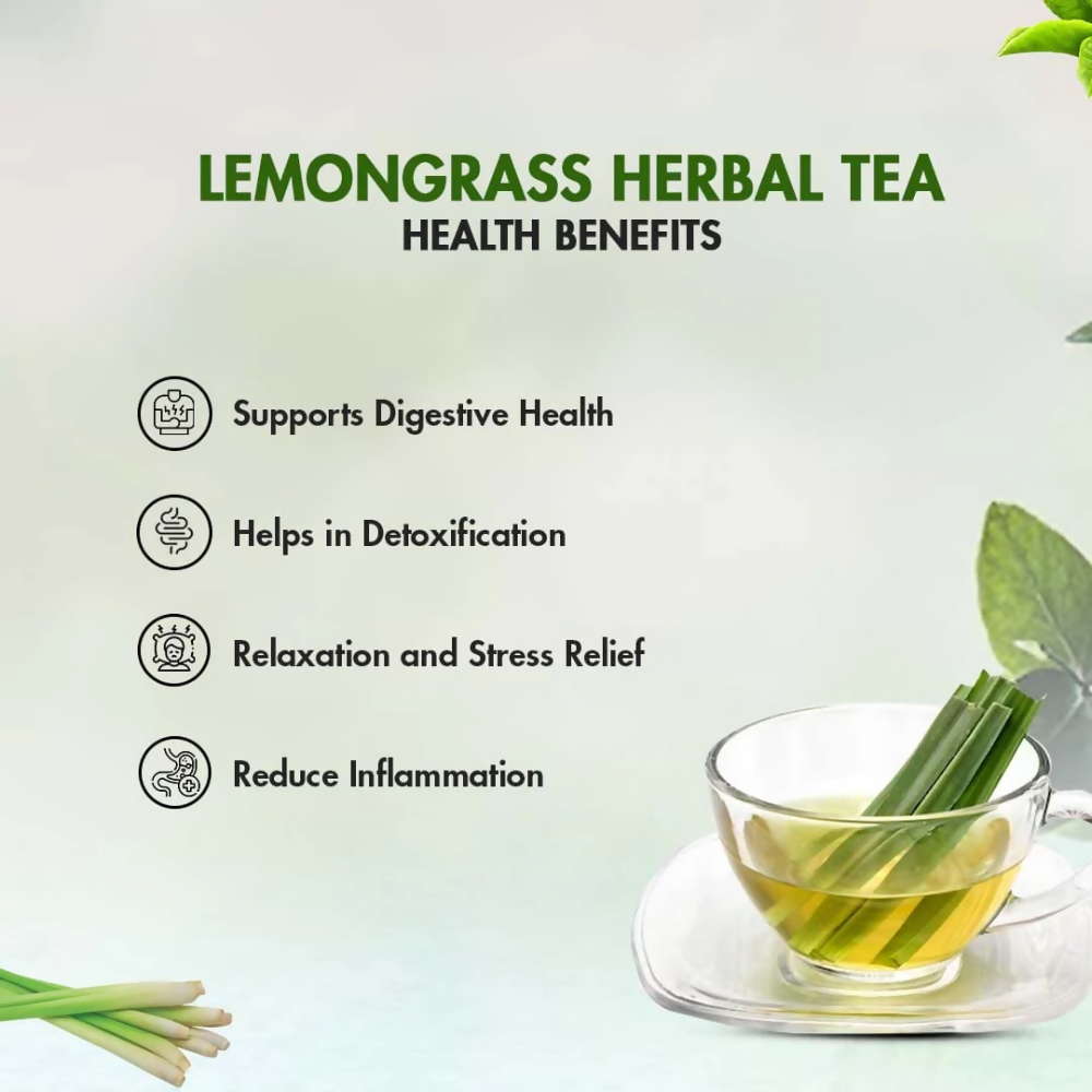 Sorich Organics Lemongrass Herbal Tea - Distacart