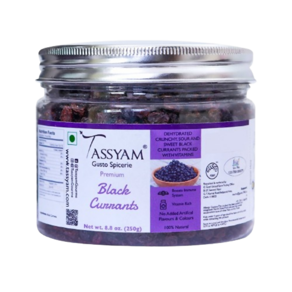 Tassyam Organics Black Currants - Distacart