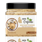 100% Organic Pure Multani Mitti Powder (Fuller's Earth) Skin Face Clays