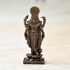 Copper Idols India - By Bhimonee Decor , Copper Vishnu Idol
