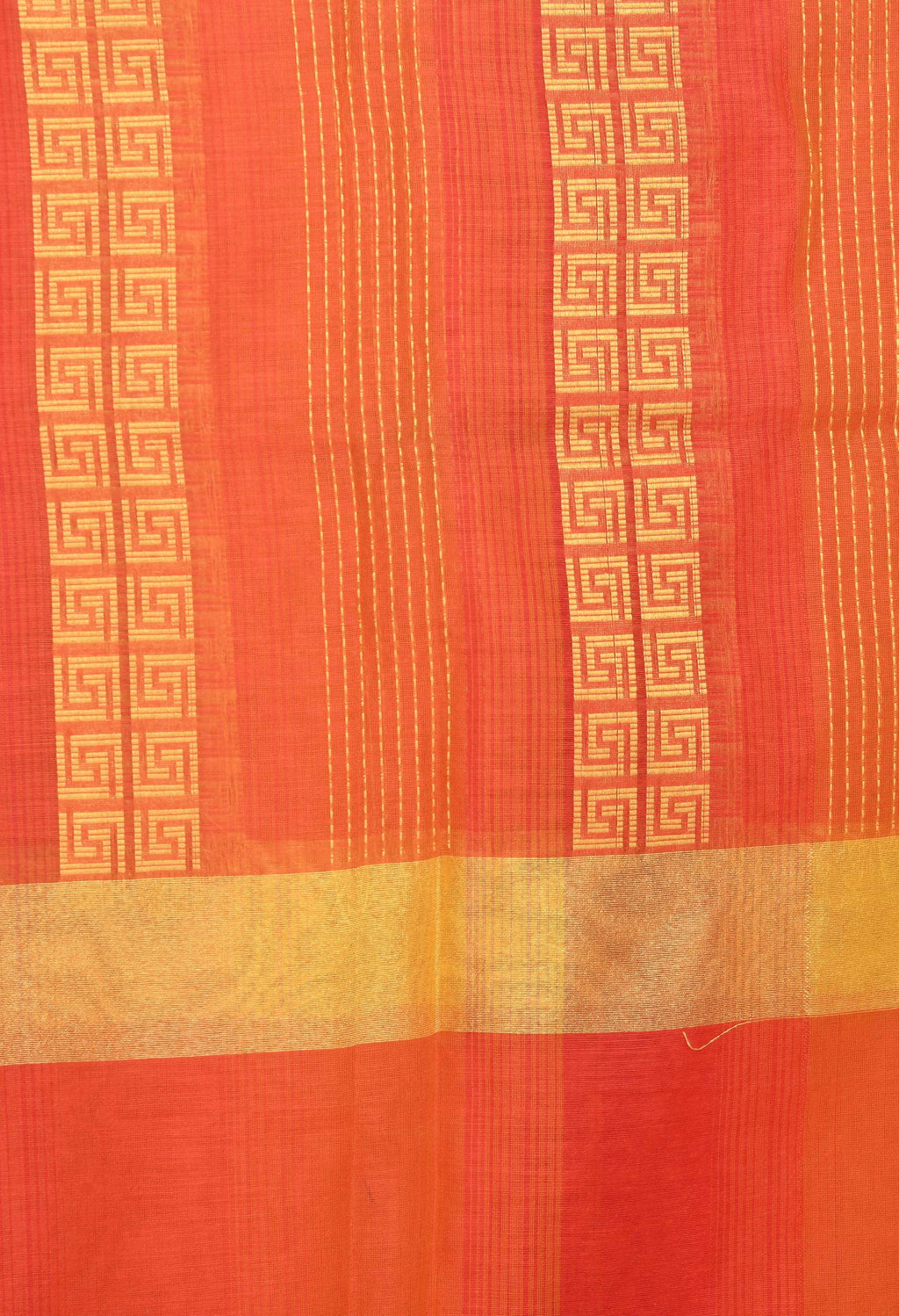 Mominos Fashion Moeza Handloom Cotton Orange Tone Dupatta - Distacart
