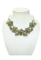 Mominos Fashion Johar Kamal Golden-Plated Brass Finish Floral Desgin Choker For Women - Distacart